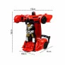 Carrinho de Controle Remoto - Changebot - Carro Robô - Vermelho - Polibrinq