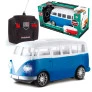 Carrinho de Controle Remoto - Clássicos - Kombi - Azul - Polibrinq