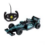 Carrinho de Controle Remoto - Racing - Preto-Azul - DM Toys