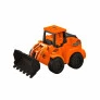 Carrinho de Fricção - Mini Trator - Pá Articulada - Laranja - Unik Toys