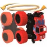 Carrinho de Fricção - Mini Truck 360 - Vermelho - Unik Toys