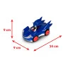 Carrinho de Fricção - Sonic - Speed Star - Fun Divirta-se