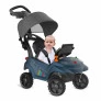 Carrinho de Passeio e Andador - Smart Baby Comfort 360 - Azul - Bandeirante