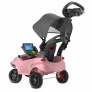 Carrinho de Passeio e Andador - Smart Baby Comfort 360 - Rosa - Bandeirante