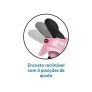 Carrinho de Passeio e Andador - Smart Baby Comfort Rosa - Bandeirante
