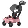 Carrinho de Passeio e Andador - Smart Baby Comfort Rosa - Bandeirante
