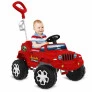Carrinho de Passeio e Pedal - BanJipe - Vermelho - Bandeirante