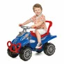 Carrinho de Passeio e Pedal - Cross Turbo - Azul - Calesita