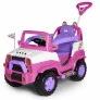 Carrinho de Passeio e Pedal - Jipe Diipi - Rosa - Calesita