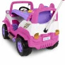 Carrinho de Passeio e Pedal - Jipe Diipi - Rosa - Calesita