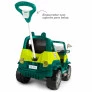 Carrinho de Passeio e Pedal - Jipe Diipi - Verde - Calesita