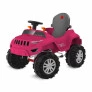 Carrinho de Passeio e Pedal - SuperJipe Reclinável Capota - Rosa - Bandeirante
