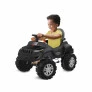 Carrinho de Passeio e Pedal - SuperJipe Reclinável com Capota - Preto - Bandeirante