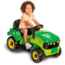 Carrinho de Passeio e Pedal - Trator Tracamp - Verde - Calesita