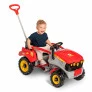 Carrinho de Passeio e Pedal - Trator TraCamp - Vermelho - Calesita