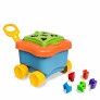 Carrinho de Puxar - Baby Land - Bauduxo Didático - Azul - Cardoso Toys