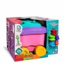 Carrinho de Puxar - Baby Land - Bauduxo Didático - Rosa - Cardoso Toys