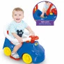 Carrinho e Andador Infantil - 2 em 1 - Play Time - Azul - Cotiplás