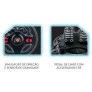 Carro Racing Control Midnight - Volante e Pedal - Preto - Multikids