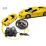 Carro Racing Control Speed X - Volante e Pedal - Amarelo - Multikids