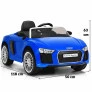 Carro Elétrico Audi R8 com Controle - 6V - Xalingo 