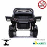 Carro Elétrico Infantil - Mercedes - Quadriciclo UTV Unimog - 12v - Preto - ImportWay