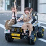 Carro Elétrico Infantil - Super Cross 4x4 - 12v - Cinza - Zippy Toys