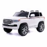 Carro Elétrico Infantil - Toyota Land Cruiser - 12v - Branco - Zippy Toys