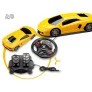 Carro Racing Control Nitro - Volante e Pedal - Amarelo - Multikids