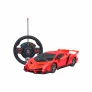 Carro Racing Control Raptor - Volante e Pedal - Vermelho - Multikids