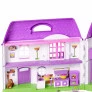 Casinha com Acessórios - Luzes e Sons - Lar Doce Lar - 32 Peças - Braskit