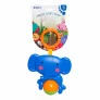 Chocalho Infantil de Bebê - Elefante Bolinha - Dican