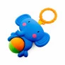 Chocalho Infantil de Bebê - Elefante Bolinha - Dican