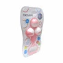 Chocalho Infantil para Bebê - Bolinhas - Rosa - Pais e Filhos