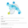 Chupeta - Clássica - SkinSoft - 0-6m - Azul - MAM