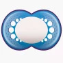 Chupeta - Clássica - SkinSoft - 16m - Azul - MAM
