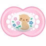 Chupeta - SkinSoft - 6m - Gatinha - Rosa - MAM