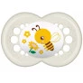 Chupeta - SkinSoft - Garden - 6m - Abelhinha - Neutra - MAM