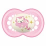 Chupeta - SkinSoft - Night - Brilha no Escuro - 6m - Tigre - Rosa - MAM