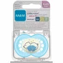 Chupeta - SkinSoft - Night - Brilha no Escuro - 6m - Urso - Azul - MAM