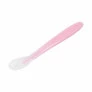 Colher Anatômica em Silicone para Bebê - Rosa - Buba