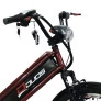 Bicicleta Elétrica Confort 800W Lithium Cereja - Duos Bike