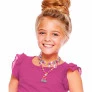 Conjunto Bijuterias Infantil - Barbie - Caixa de Miçangas - Fun Divirta-se