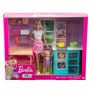 Conjunto Cenário e Boneca - Barbie e Chelsea - Confeitaria - Mattel