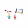 Conjunto Cenário e Figuras - Peppa Pig - Parquinho - Hasbro