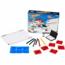 Conjunto de Artes e Atividades - Hot Wheels - Carimbos - Xalingo