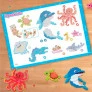 Conjunto de Atividades Infantil - Aquabeads - Oceano - Epoch