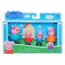 Conjunto de Mini Figuras - Peppa Pig - Família - Hasbro