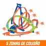 Conjunto de Pista - Hot Wheels Action - Colisão Épica - Mattel