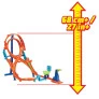 Conjunto de Pista - Hot Wheels Action - Salto Vertical 8 - Mattel